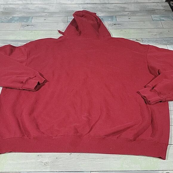 Maroon Champion Hoodie sz 2XL - Picture 5 of 6